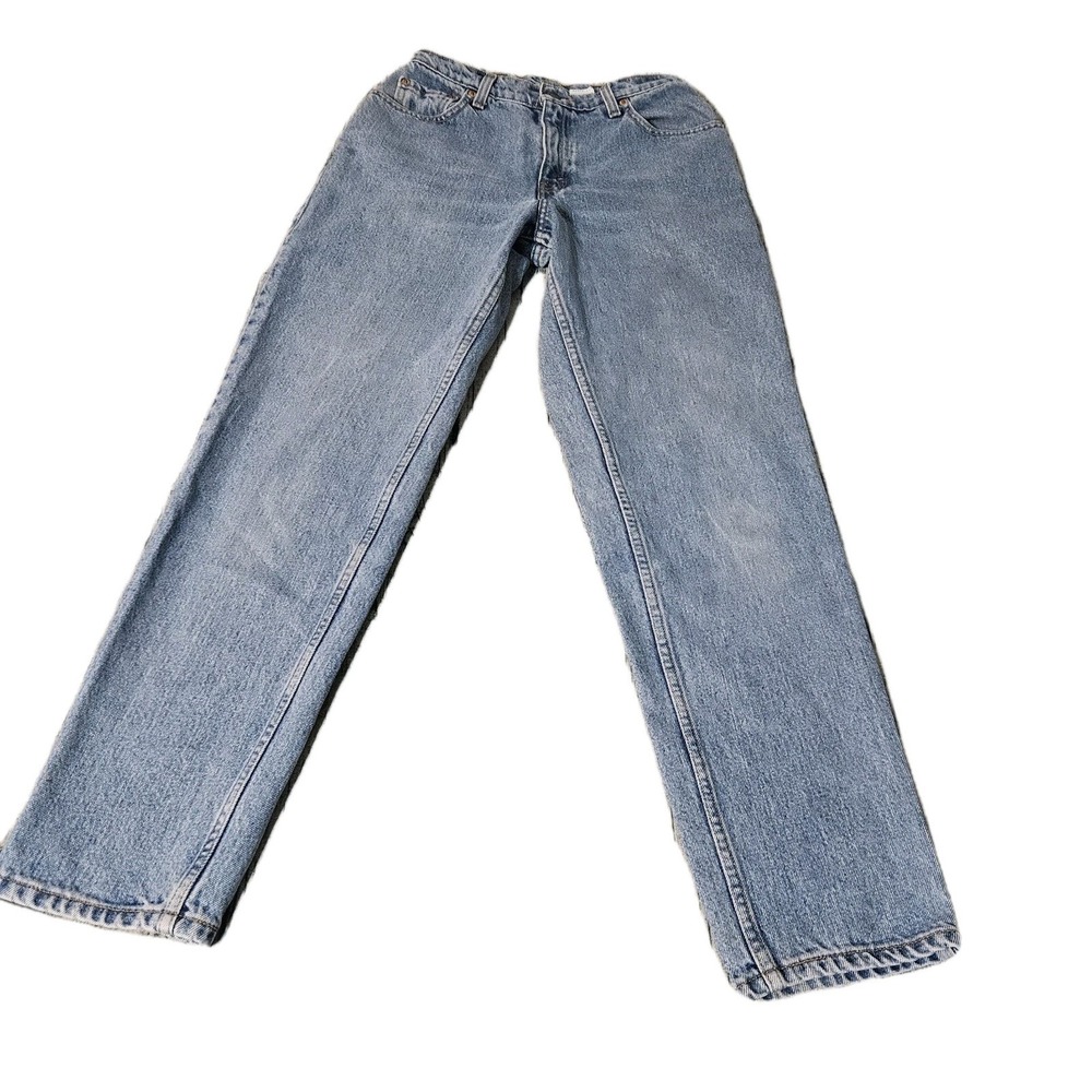 Vintage LEVI'S 550 Relaxed 90s Size 6 Tapered Leg 26x30 Jeans Womens Denim